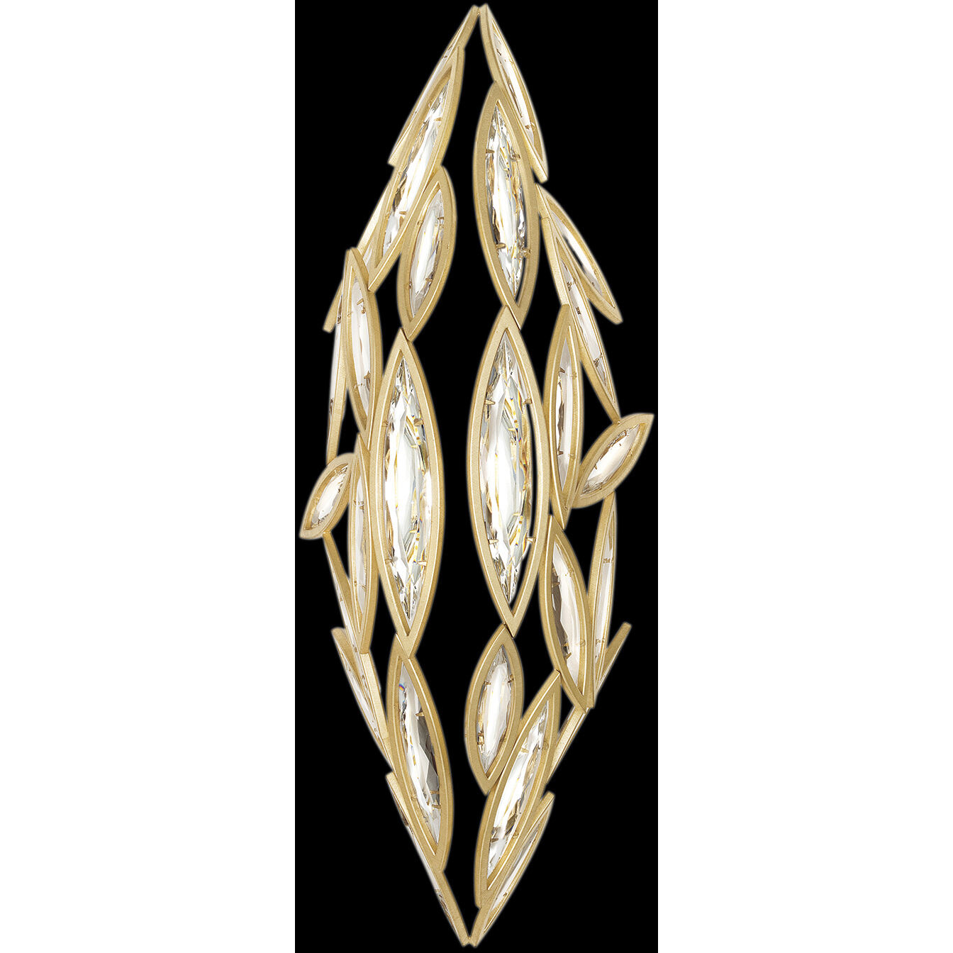 Marquise Pendant Ceiling Light in Gold