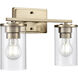 Verlana 2 Light 14 inch Modern Gold Vanity Light Wall Light
