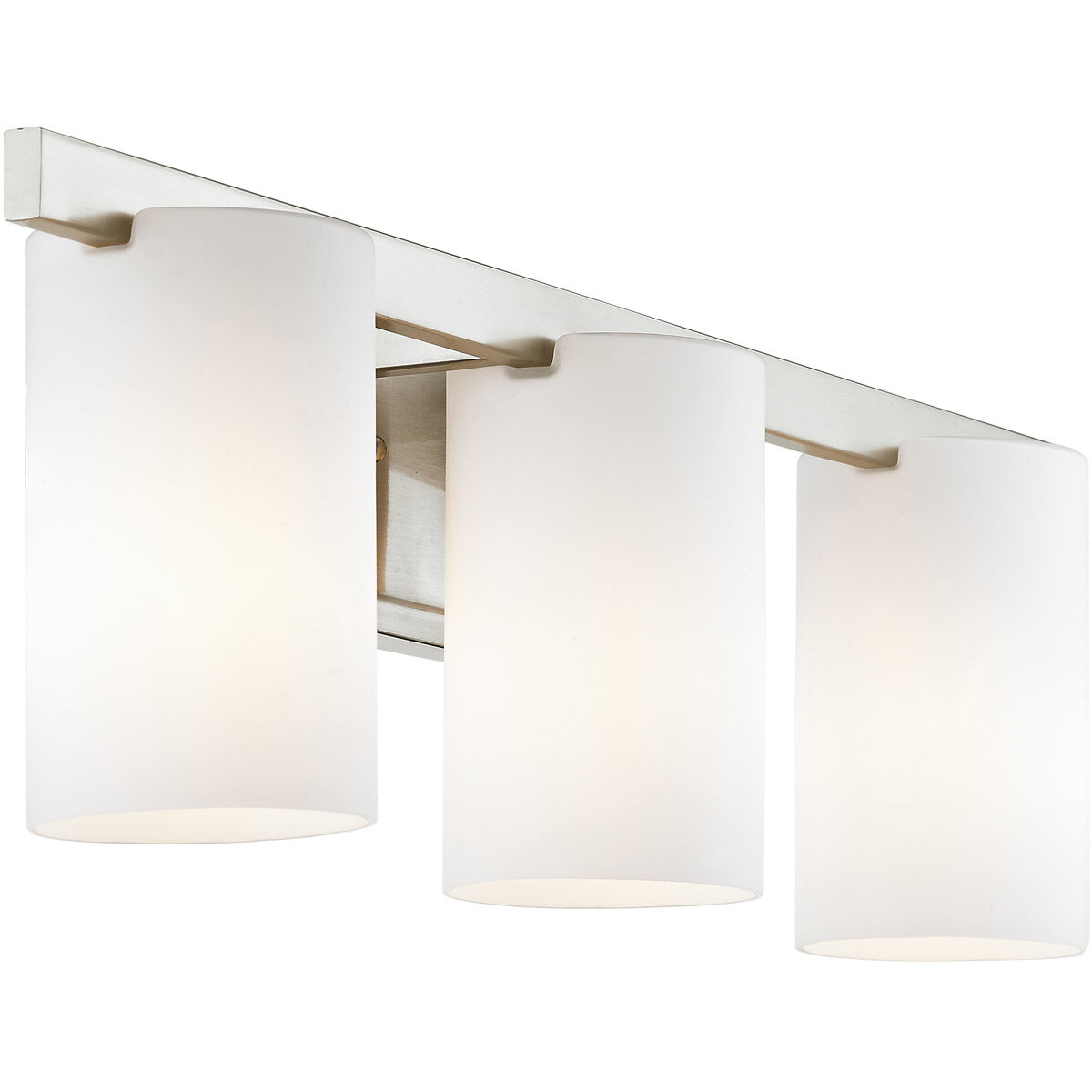 Astoria 3 Light 26 inch Brushed Nickel Bath Vanity Wall Light