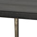Farmhouse 72 X 30 inch Dark Wood & Antique Silver Legs Dining Table