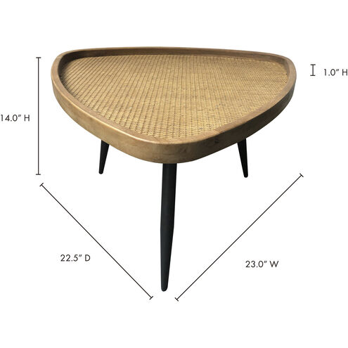 Rollo 23 X 23 inch Natural Coffee Table