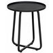 Kimana 24 X 20.5 inch Matte Black Side Table