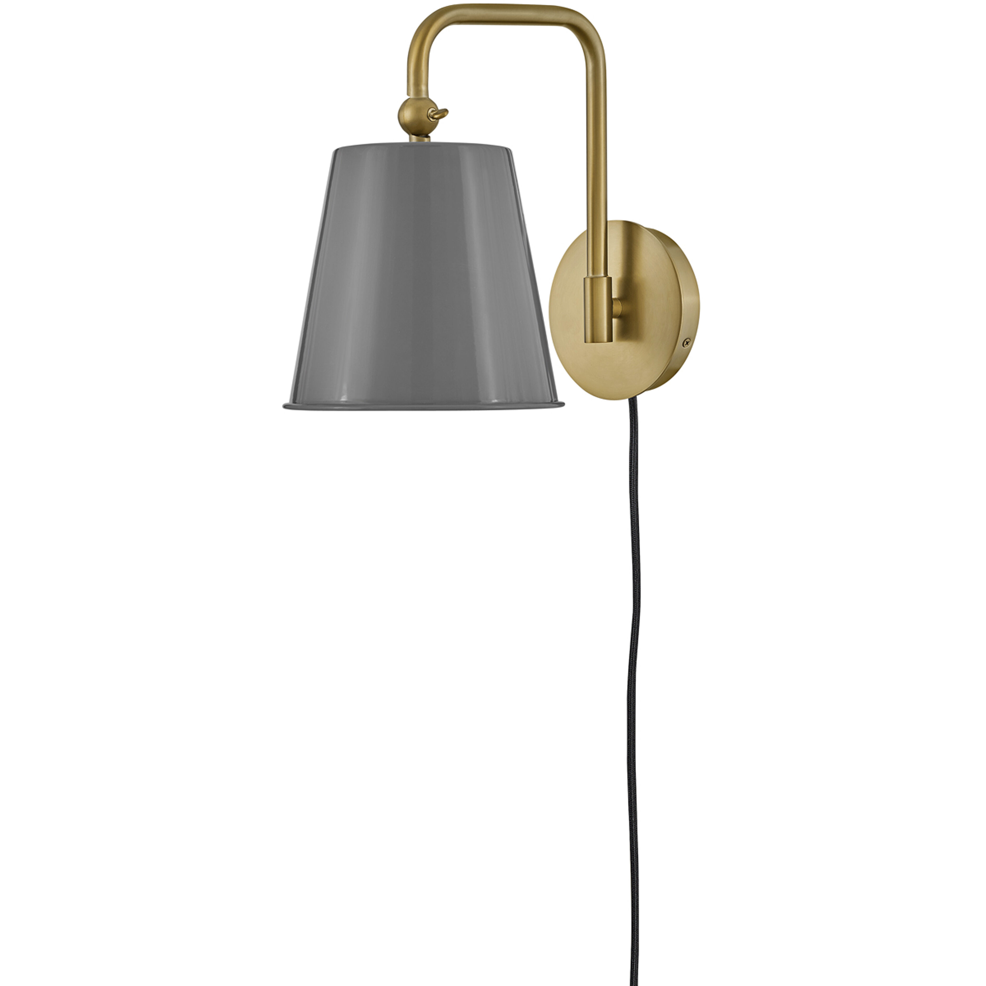 Blake LED 8 inch French Gray Sconce Wall Light