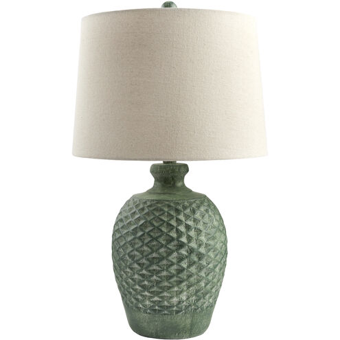 Yosemite 26 inch 150 watt Green Accent Table Lamp Portable Light