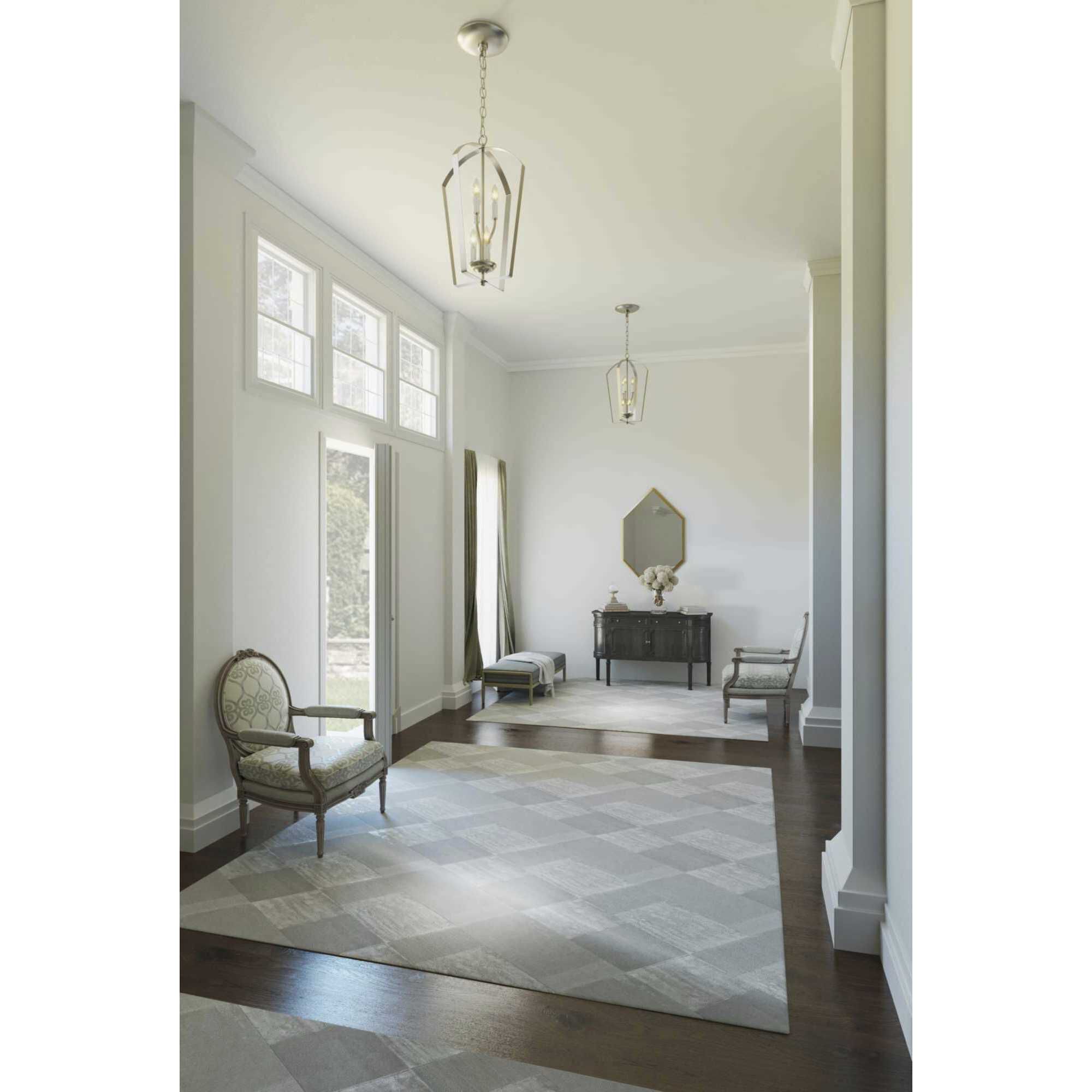 Crotone 6 Light 15 inch Brushed Nickel Foyer Pendant Ceiling Light
