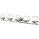 Osono LED 41.1 inch Brushed Nickel Vanity Wall Light