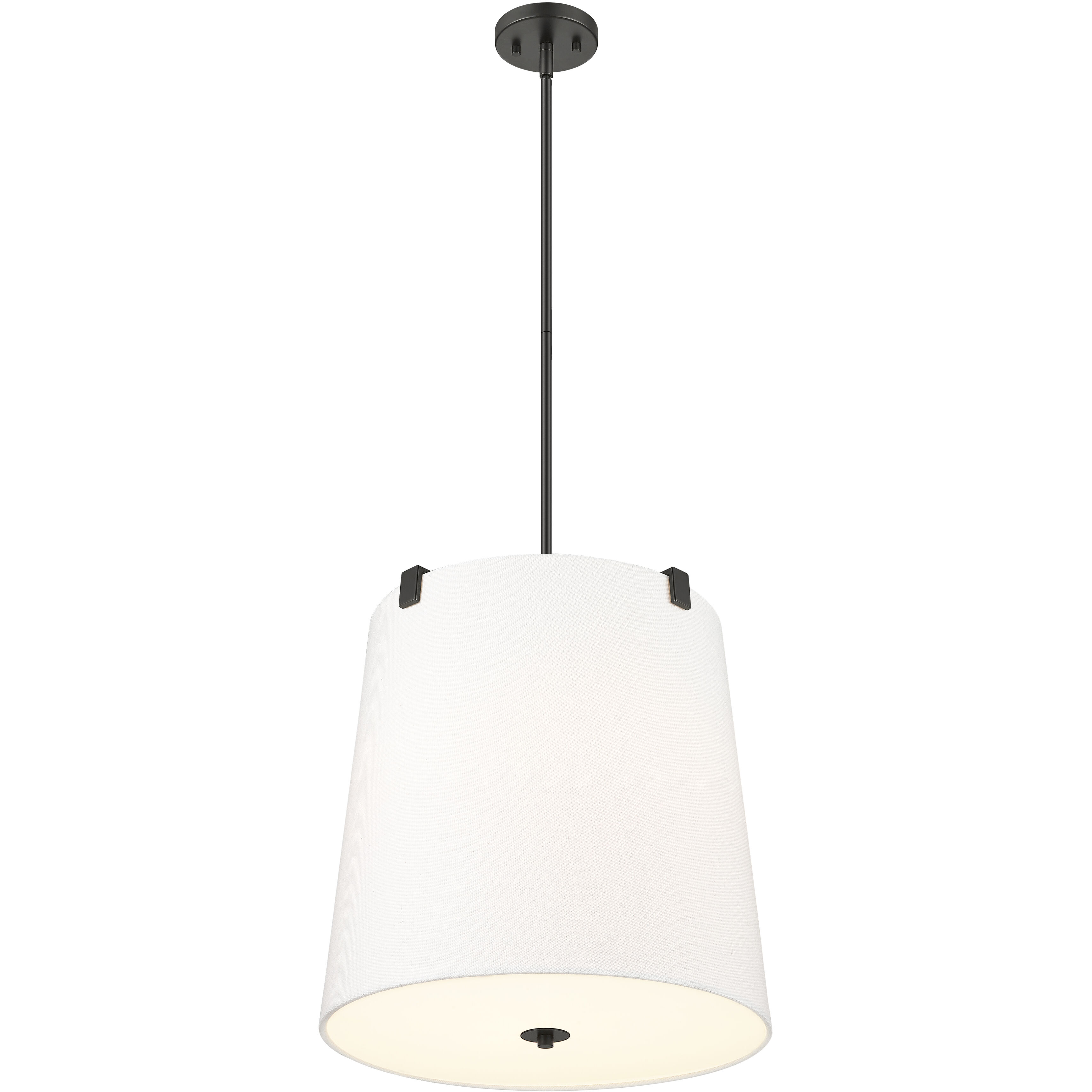 Weston 5 Light 18 inch Matte Black Pendant Ceiling Light