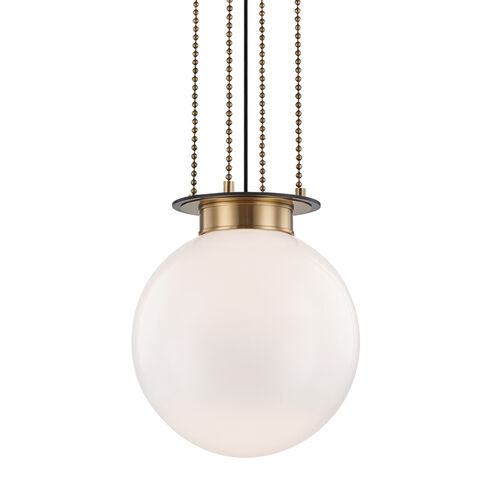 Gunther 1 Light 17 inch Aged Old Bronze Pendant Ceiling Light