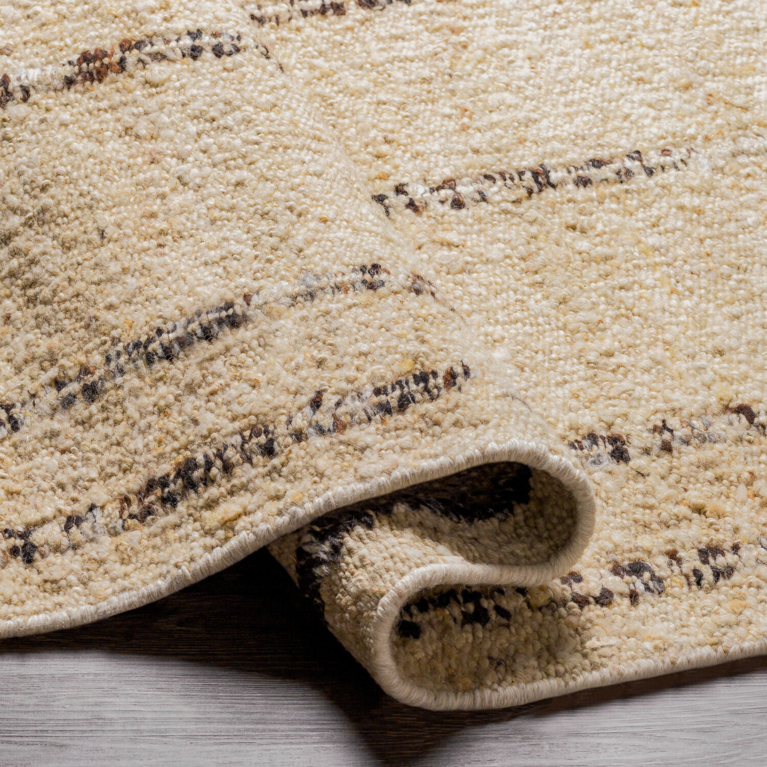 Machu Picchu 168 X 120 inch Cream Rug in 10 x 14, Rectangle