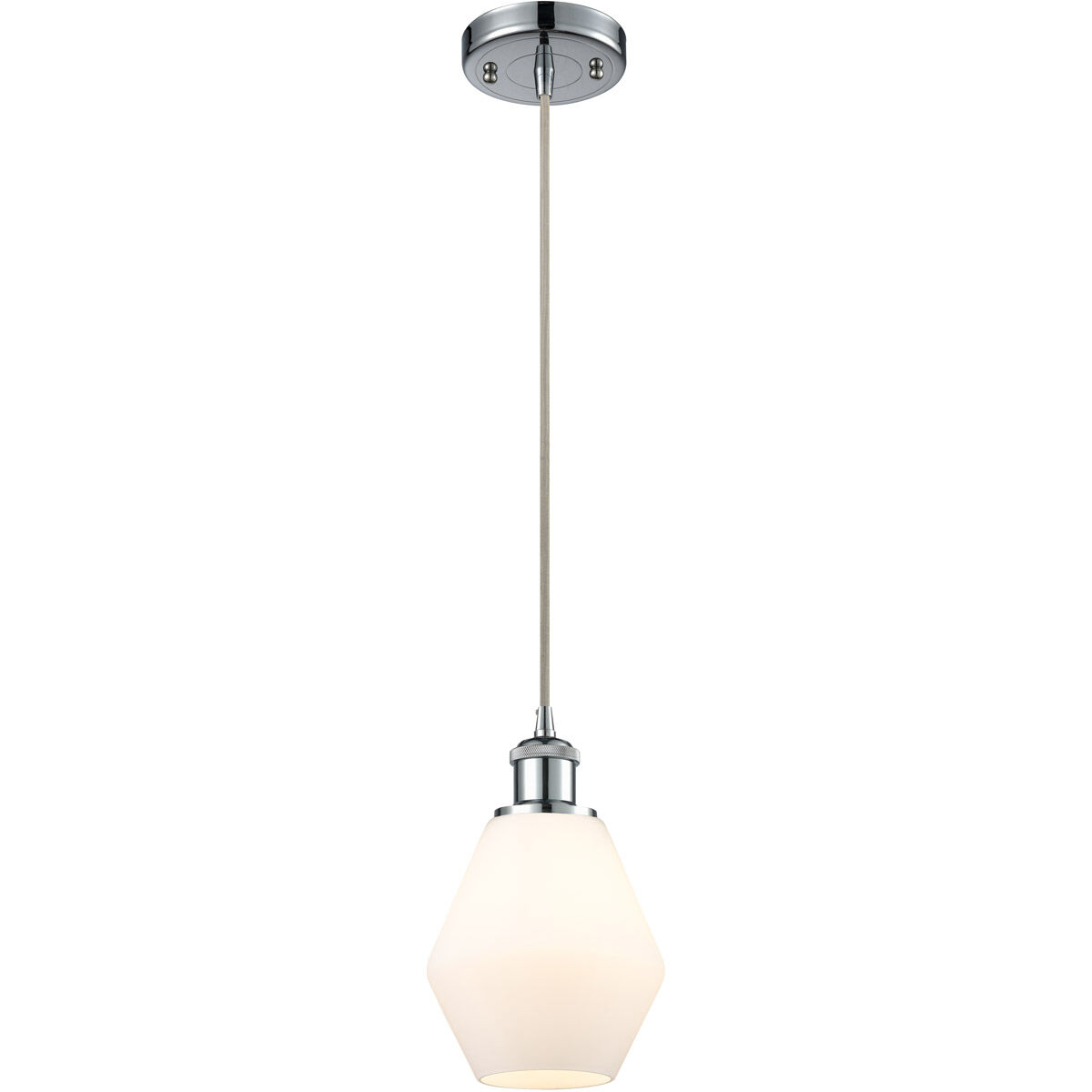 Ballston Cindyrella 1 Light 6 inch Polished Chrome Mini Pendant Ceiling Light