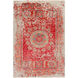 Marina 108 X 72 inch Bright Red/Bright Orange/Taupe/Teal/Dark Brown Rugs, Rectangle