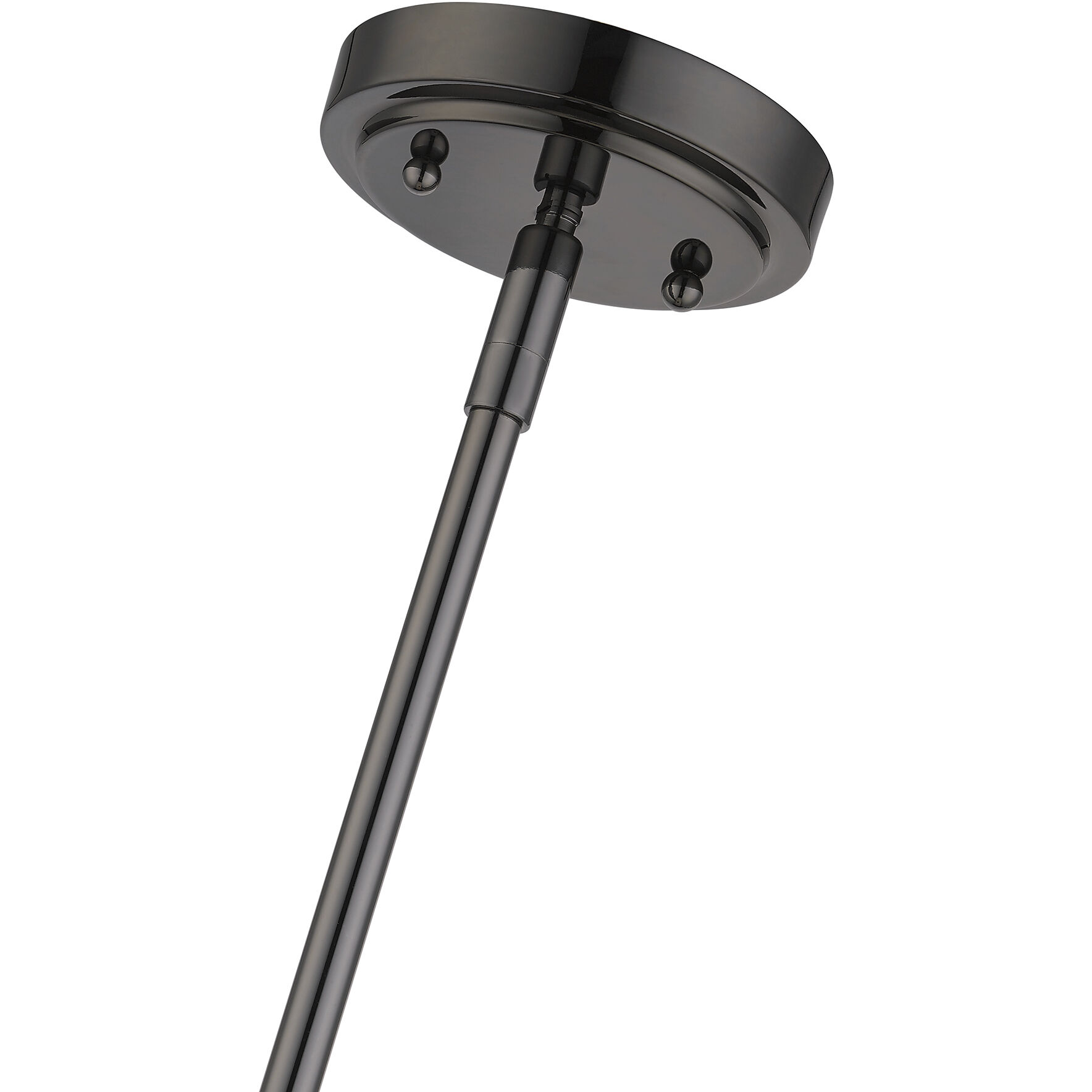 Quincy 1 Light 4.75 inch Black Chrome Mini Pendant Ceiling Light