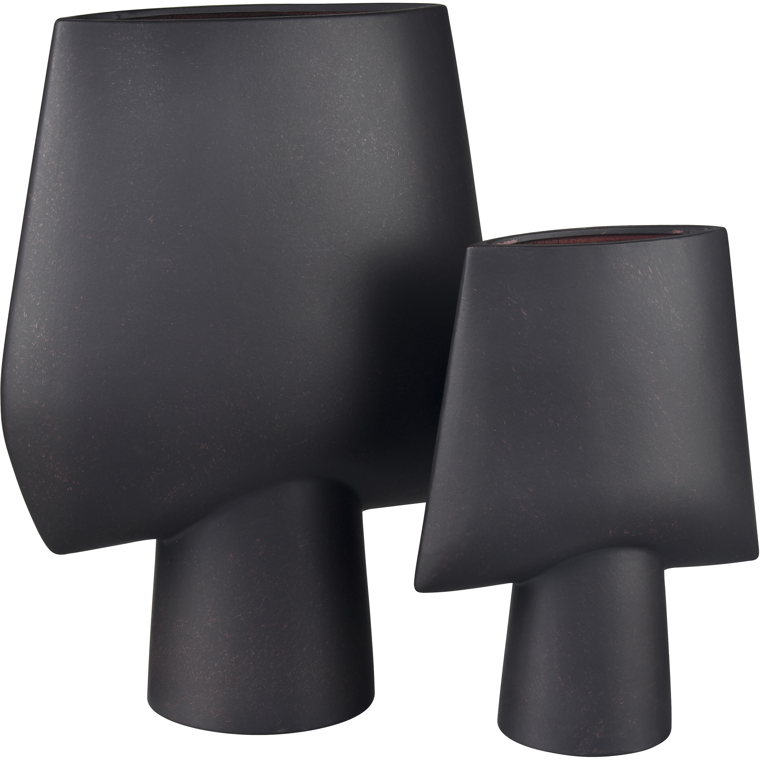 Hawking 12 X 9 inch Vase in Black