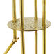 New Traditional 4 Light Brass Pendant Ceiling Light