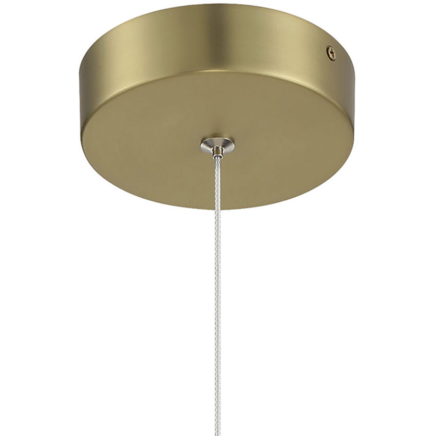 Pingo LED 1.5 inch Soft Brass Mini Pendant Ceiling Light