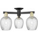Arcadia Salina 3 Light 23.25 inch Black Antique Brass Semi-Flush Mount Ceiling Light