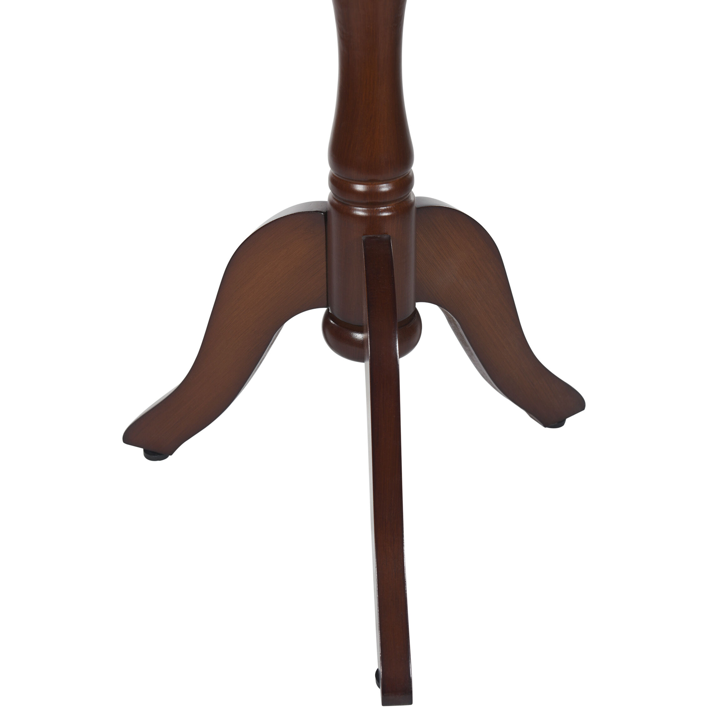 Harbor Breeze 24 X 15 inch Mahogany Brown Pedestal Side Table