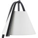Frey 54.5 inch 60 watt Satin Black Floor Lamp Portable Light