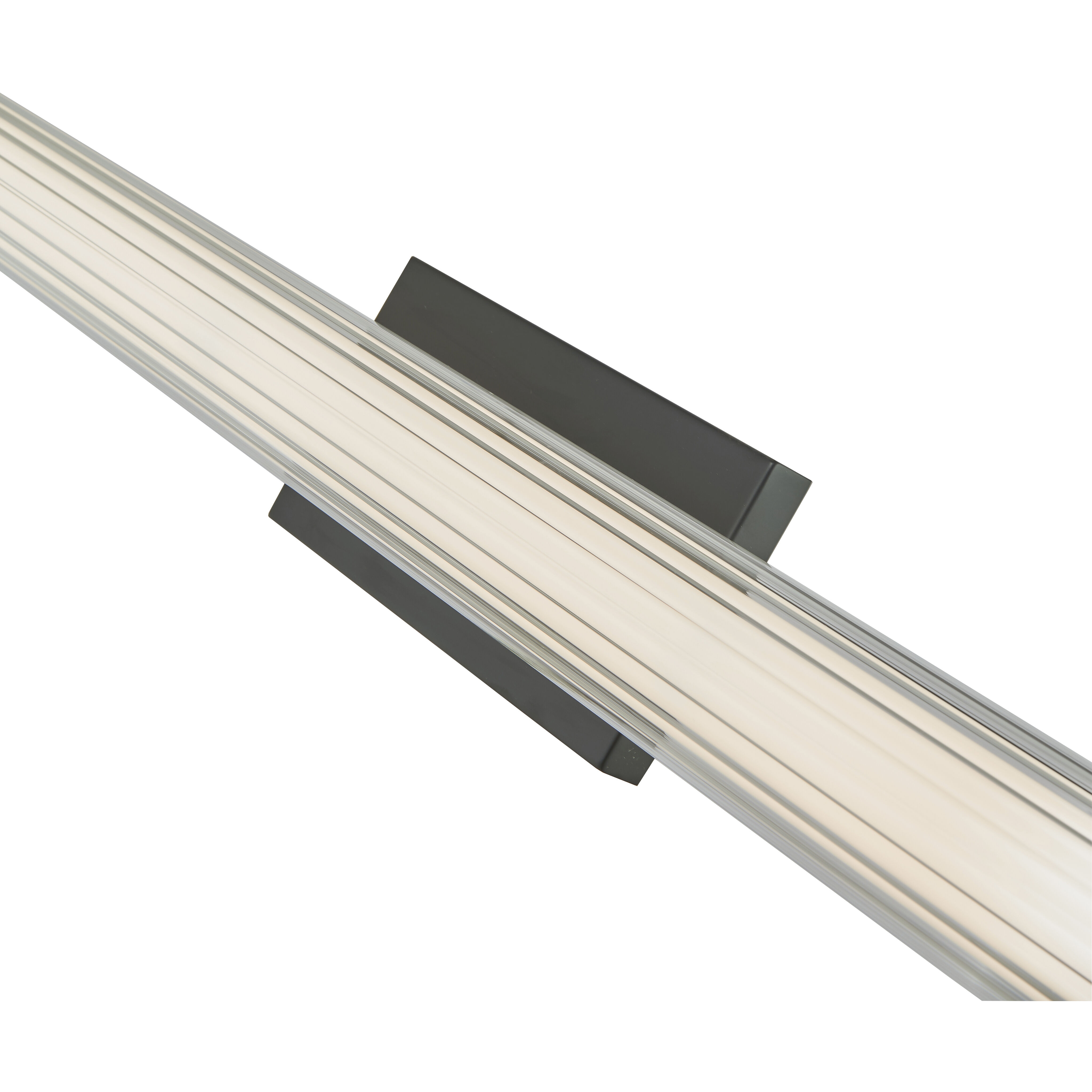 Macie LED 36 inch Black Bath Vanity Light Wall Light