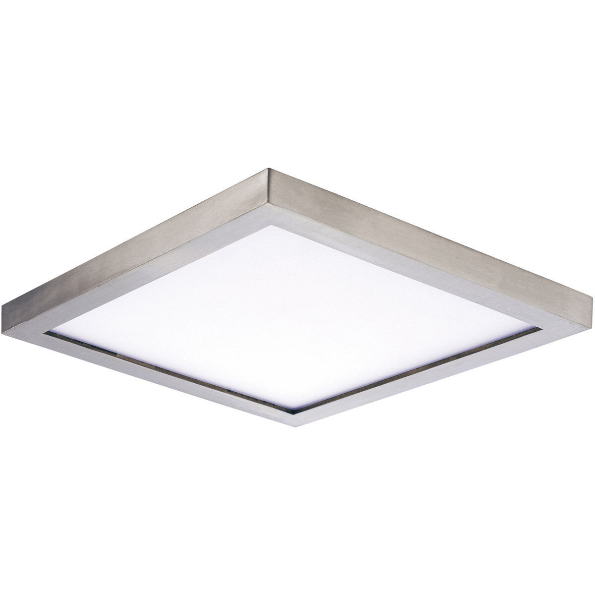 Wafer LED 5 inch Satin Nickel Flush Mount Ceiling Light