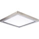 Wafer LED 5 inch Satin Nickel Flush Mount Ceiling Light