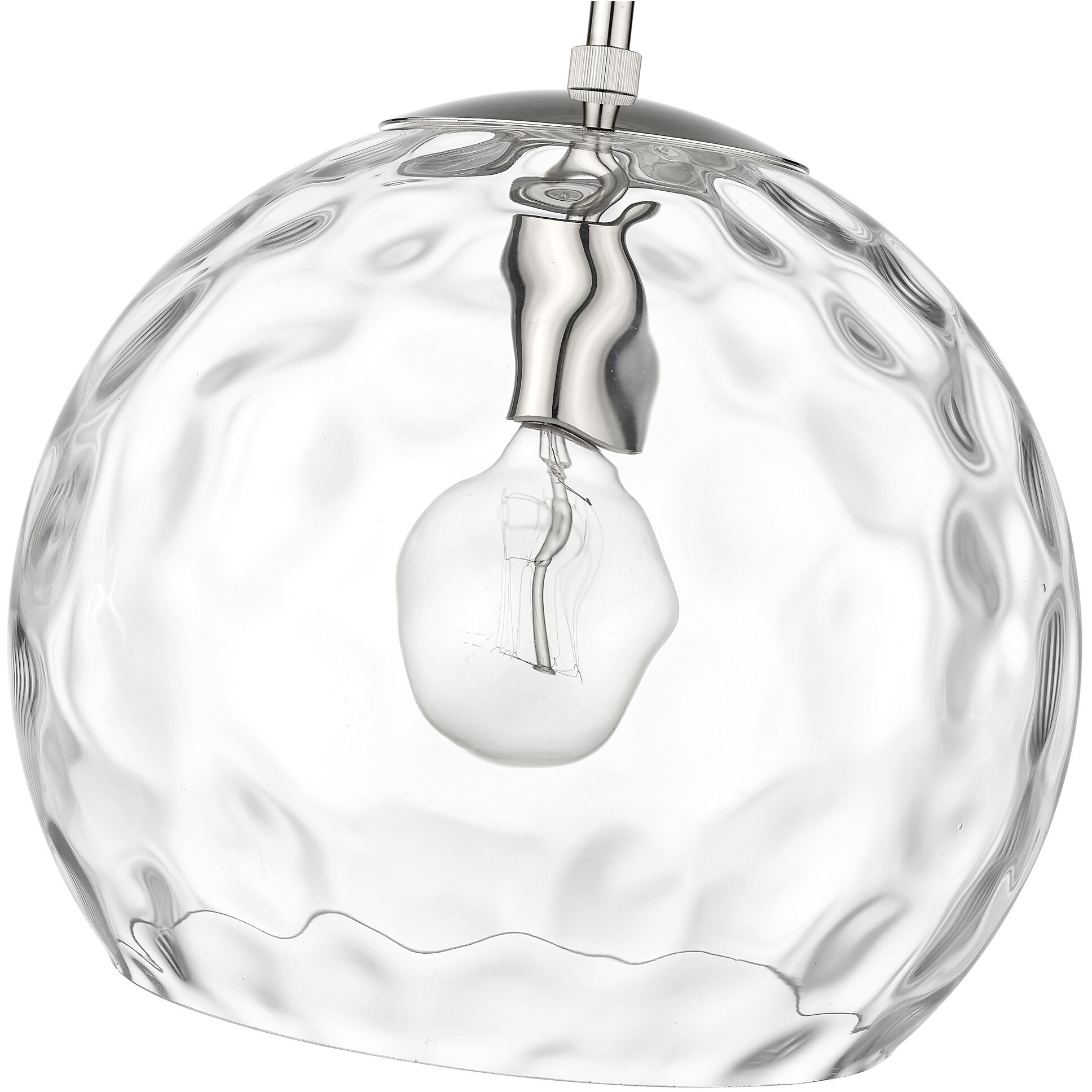 Mackenzie 1 Light 12 inch Polished Nickel Pendant Ceiling Light