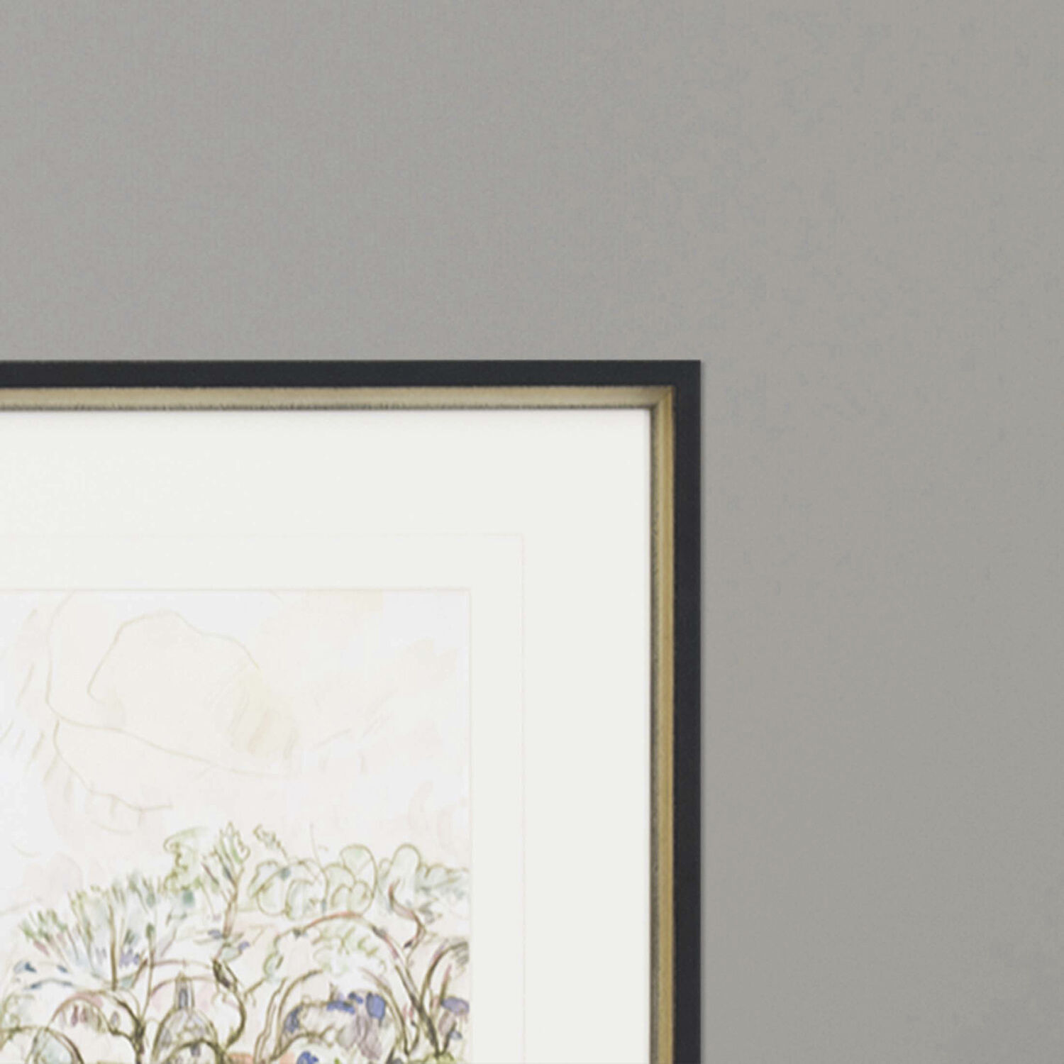 Le Croisic Paris Le Place Dauphine The Pont Neuf Paris Multi and Yellow and Turquoise and Red Framed Art