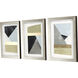 Abstract Collection Blue Framed Art