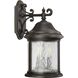Ashmore 3 Light 17 inch Antique Bronze Outdoor Wall Lantern