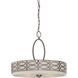 Harlow 4 Light 24 inch Hazel Bronze Pendant Ceiling Light