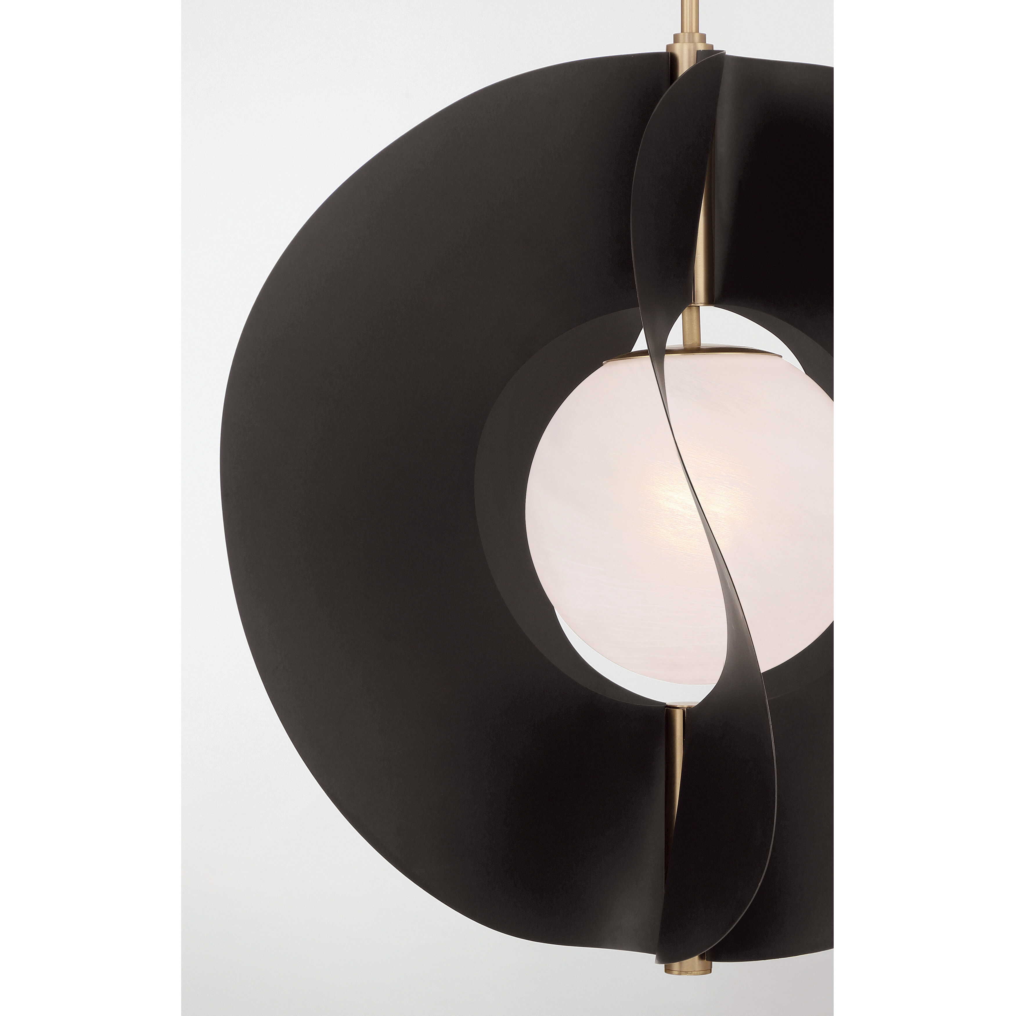 Gloria 1 Light 24 inch Legacy Brass and Dark Bronze Pendant Ceiling Light