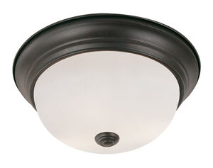 Bowers 2 Light 13.00 inch Flush Mount
