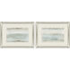 Beyond the Fog Blue and Brown and White Framed Art, Propac