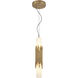 Venna LED 3 inch Antique Brass Pendant Ceiling Light