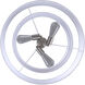 Landra 3 Light 22 inch Brushed Nickel Chandelier Ceiling Light