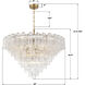 Addis 28 Light 49 inch Aged Brass Chandelier Ceiling Light