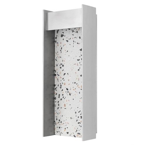 Terrazzo LED 14 inch Brushed Aluminum Wall Sconce