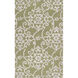 Cosmopolitan 156 X 108 inch Green and Gray Area Rug, Polyester
