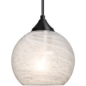 Jilly 1 Light Black Cord Pendant Ceiling Light