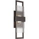 Sasha LED Statuary Bronze Outdoor Sconce