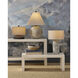 Carson Ivory Terrazzo Indoor/Outdoor Bench