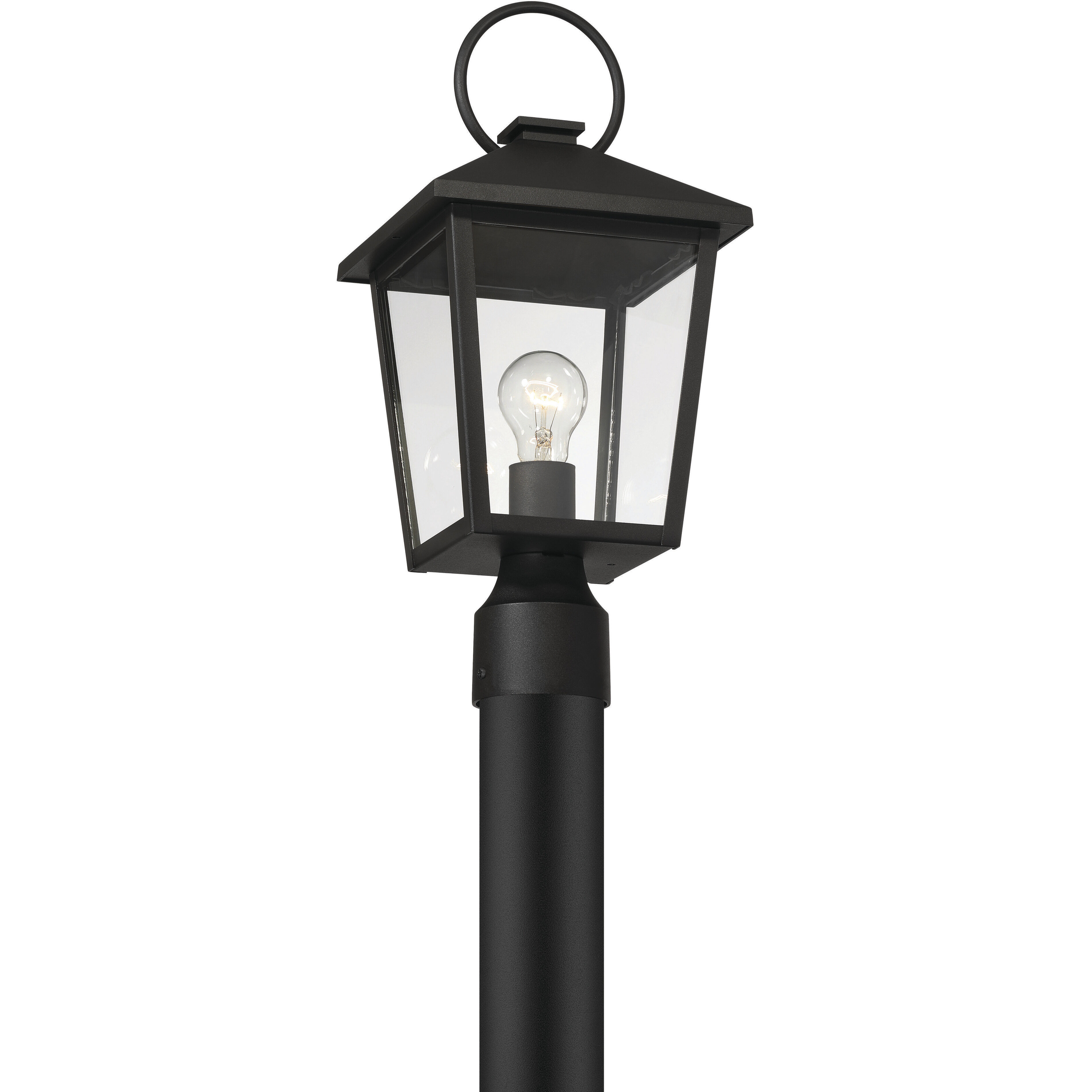 Parkside 1 Light 17.25 inch Sand Coal Outdoor Post Mount