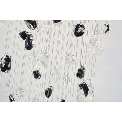 Canada 9 Light 22 inch Black Chandelier Ceiling Light
