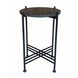 Argus 13 inch Black Accent Table