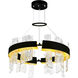 Guadiana LED 24 inch Black Chandelier Ceiling Light