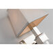 Ruskin 1 Light 5.75 inch Polished Nickel Wall Sconce Wall Light