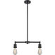 Franklin Restoration Bare Bulb 2 Light 128 inch Oil Rubbed Bronze Island Light Ceiling Light, Franklin Restoration