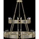 Mirage 24 Light 50 inch Gold Chandelier Ceiling Light