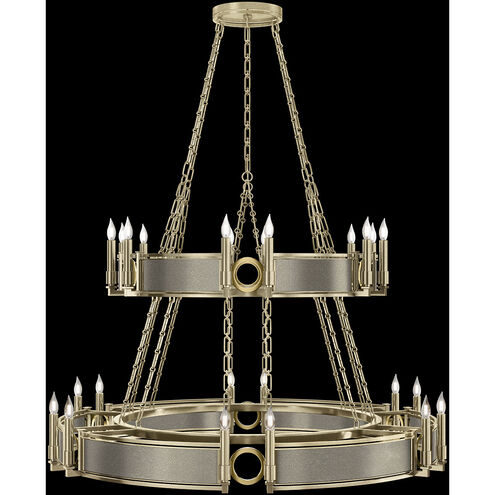 Mirage 24 Light 50 inch Gold Chandelier Ceiling Light