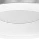 Can-less LED Matte Powder White Recessed